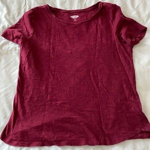 Maroon shirt